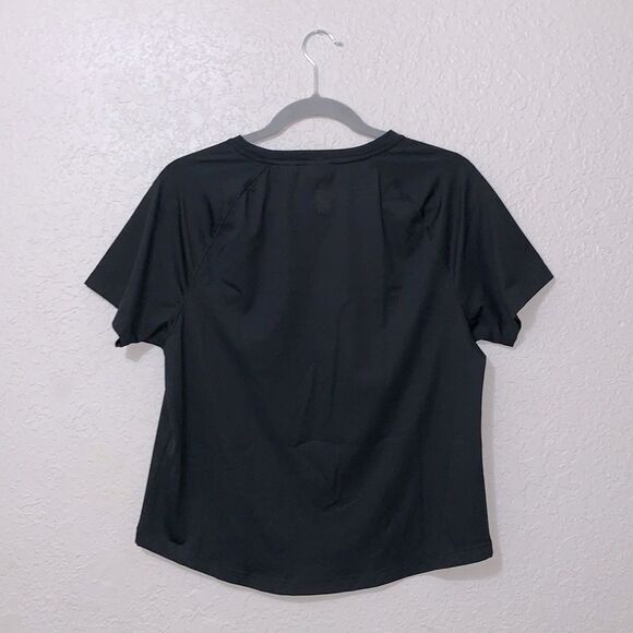 Spyder black active wear crop top size medium - Picture 2 of 16